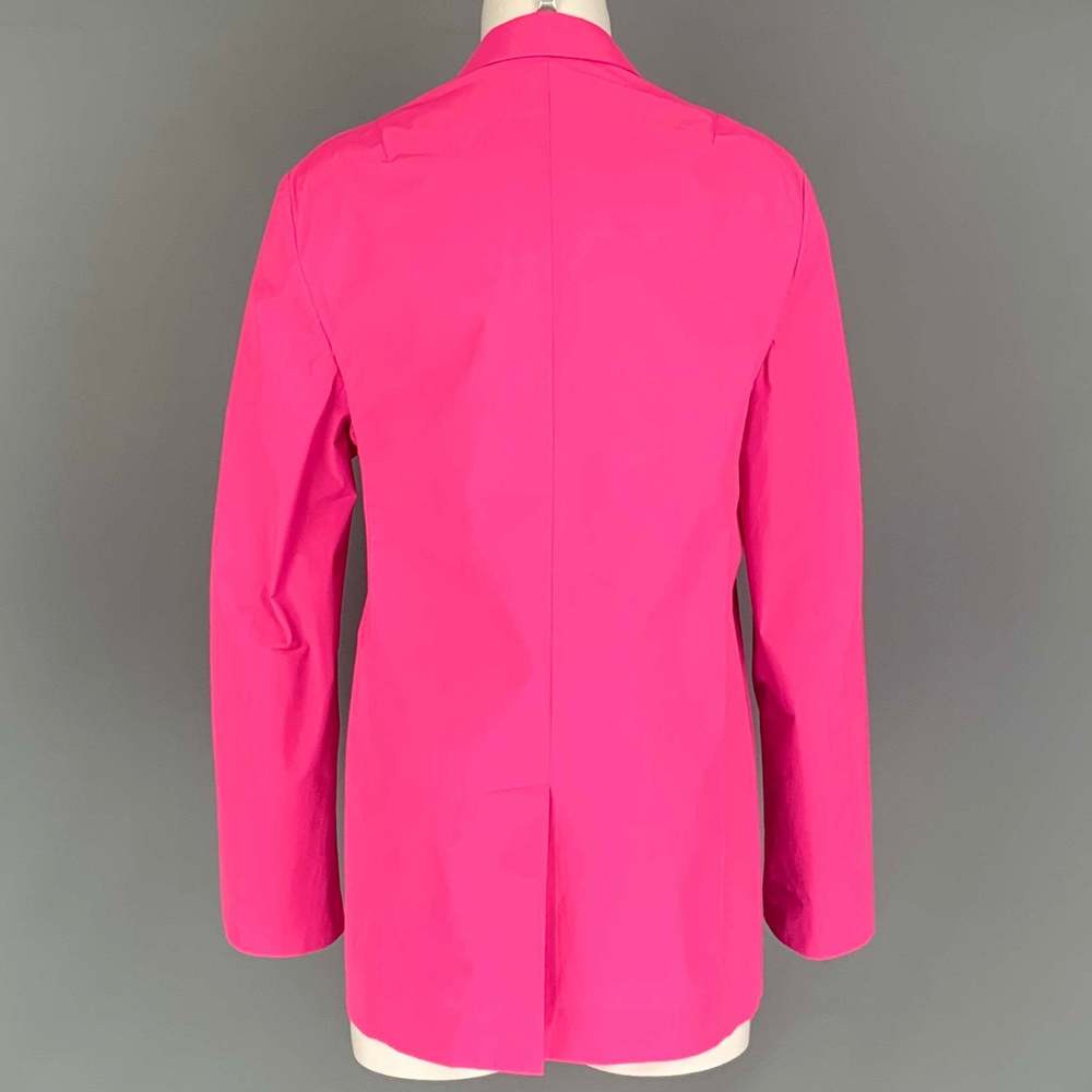 JIL SANDER Pink Polyester Notch Lapel Jacket - Picture 3 of 7